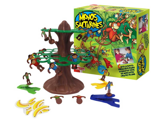 JUEGO DE MESA MONOS SALTARINES