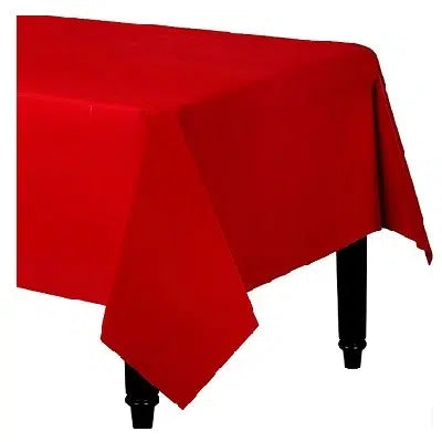 Mantel Plástico Rojo