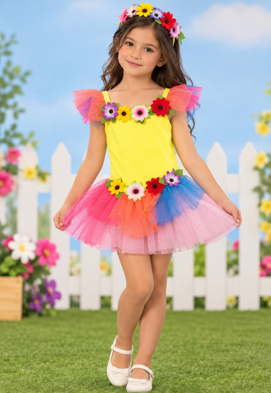 Disfraz Vestido Primavera T 2-3 Años