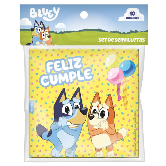 Servilletas Bluey