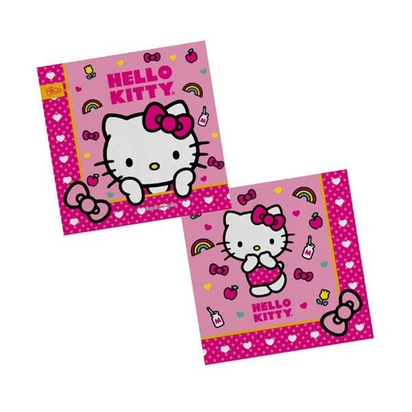 Servilletas Hello Kitty x 12 Uni.