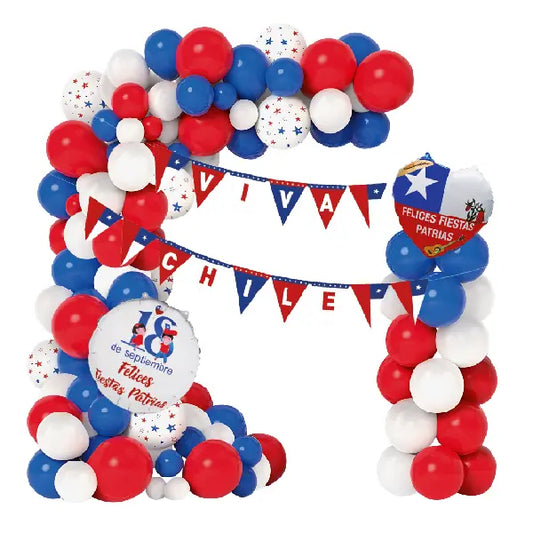 Set Deco Globos Fiestas Patrias x 1 Uni