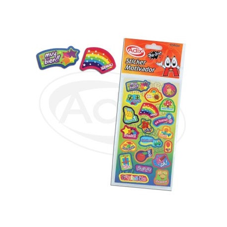 Stickers para motivar a los niños en tareas y trabajos v2 SKU A510015