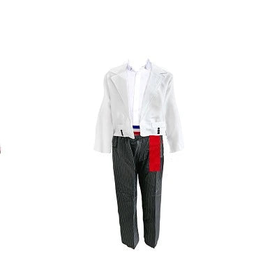 Traje Huaso Elegante Blanco Talla 2