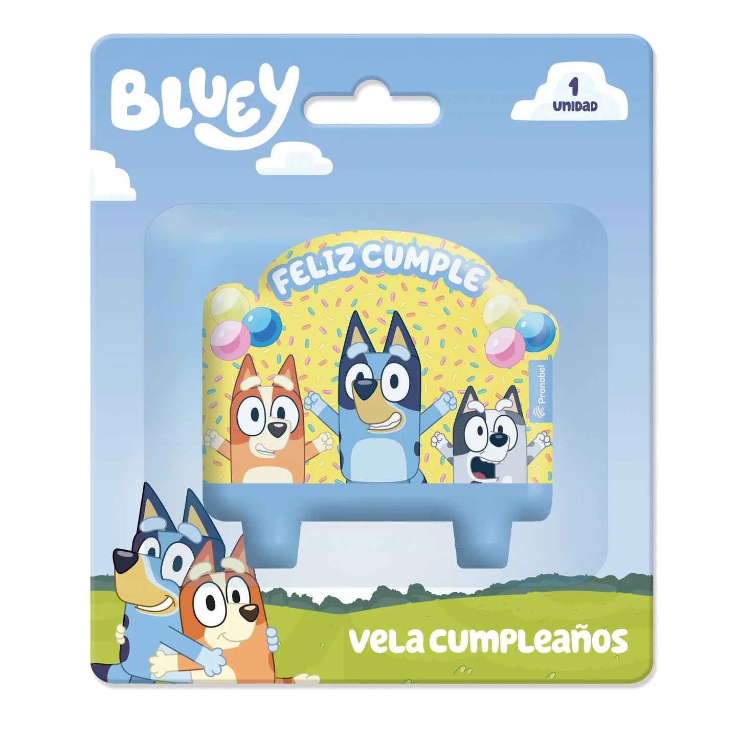 Vela Cumpleaños Bluey