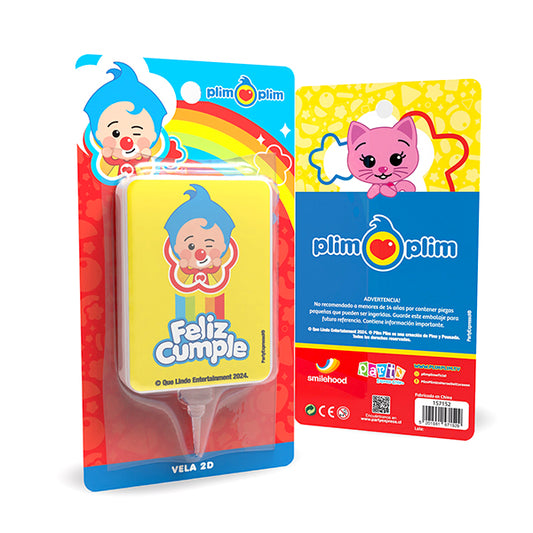 Vela 2D Plim Plim x 1 Uni.