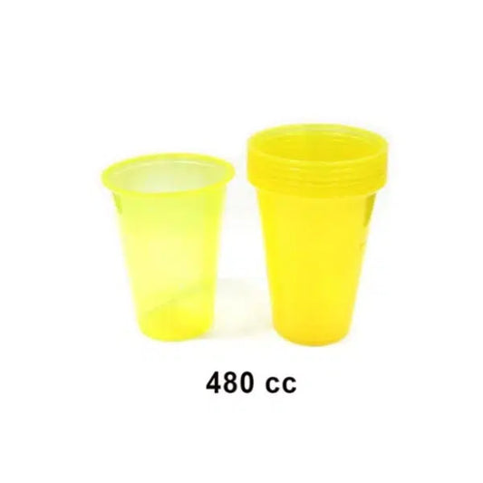 Vasos plasticos Amarillo