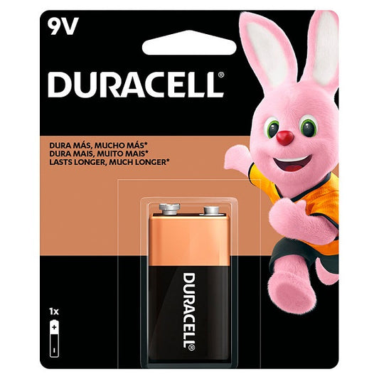 Batería Duracell 9V x 1 Unid