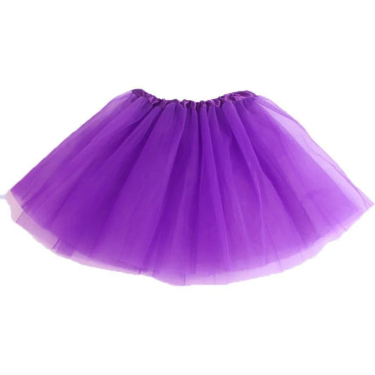 Falda Tutú Morada X 1 Uni