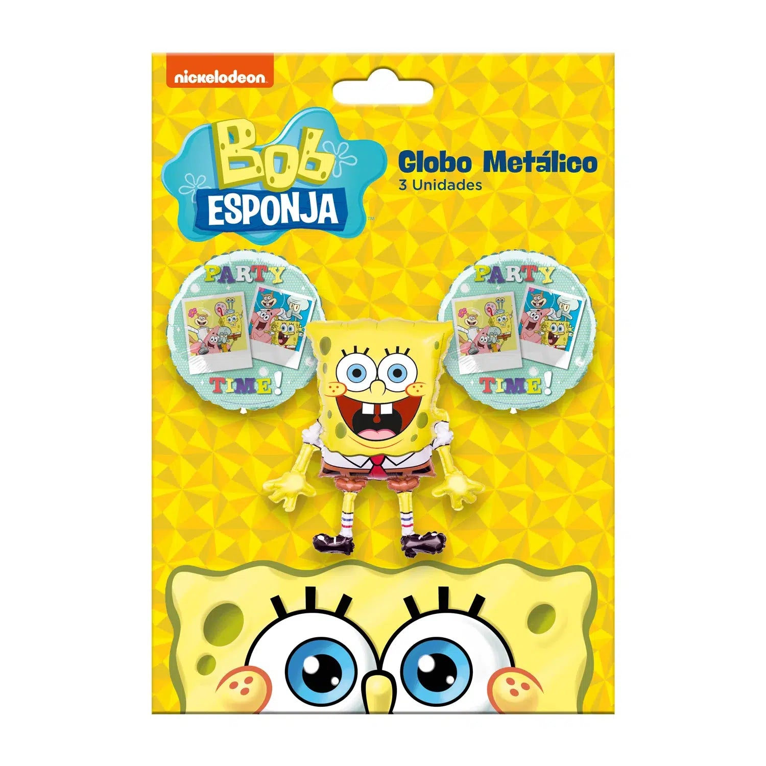 globo metalico bob esponja