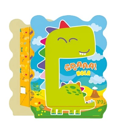 Piñata Dino Hola X 1 Uni.