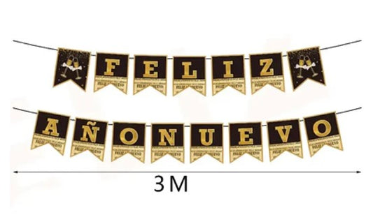 Guirnalda Feliz Año Nuevo X 1 Uni