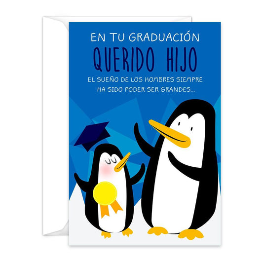 Tarjeta Graduación Hijo