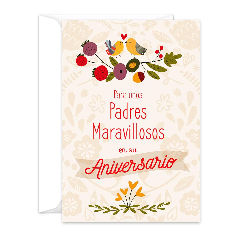 Tarjeta Aniversario Padres Fiestoka tarjeta-aniversario-padres-fiestoka