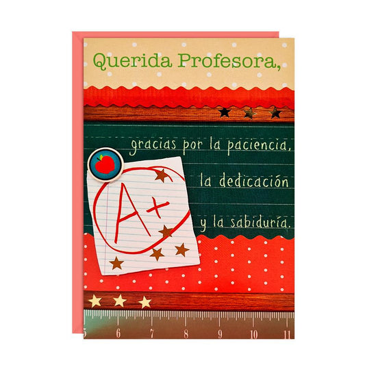 Tarjeta Querida Profesora