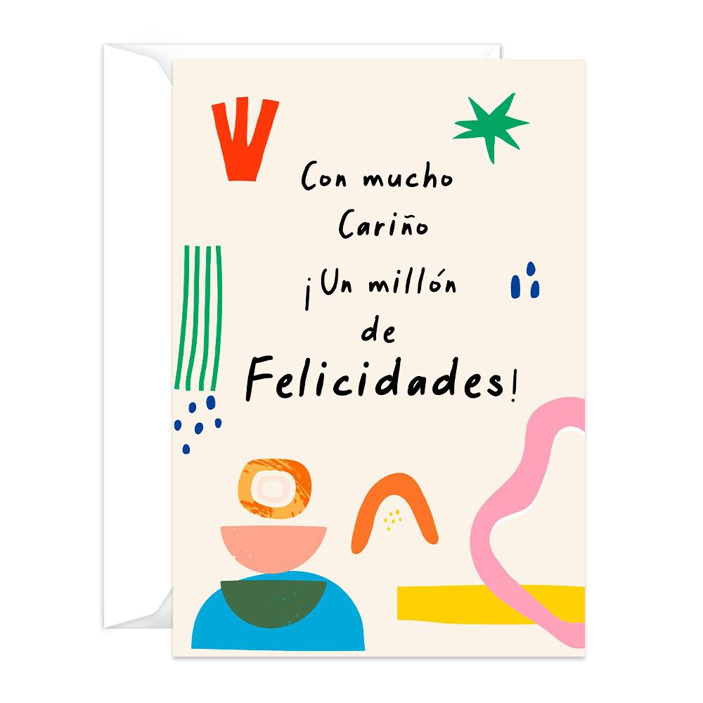 Tarjeta Un Millón de Felicidades