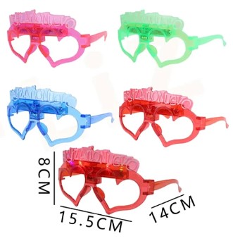 Lente Led Feliz Año Nuevo x 1 Uni