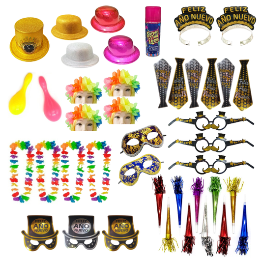 Pack Cotillón 15 A 20 Personas