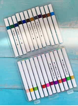 Marcadores Triangulares X 24 Uni.