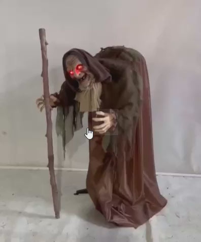 Viejita Jorobada Animatronics 110 cms x 1 u.