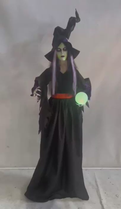 Bruja Conjuro Animatronic 183cm