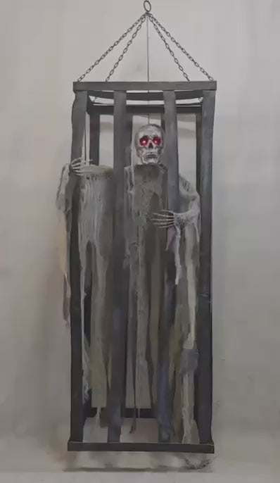 Esqueleto Enjaulado Animatronics 200 Cm X 1 Unidad