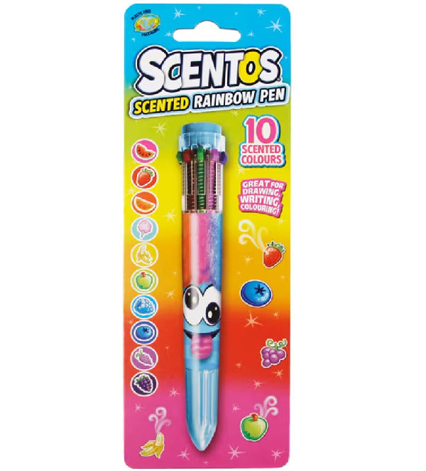 Lápiz Multicolor con Aromas Scentos x 1 Uni