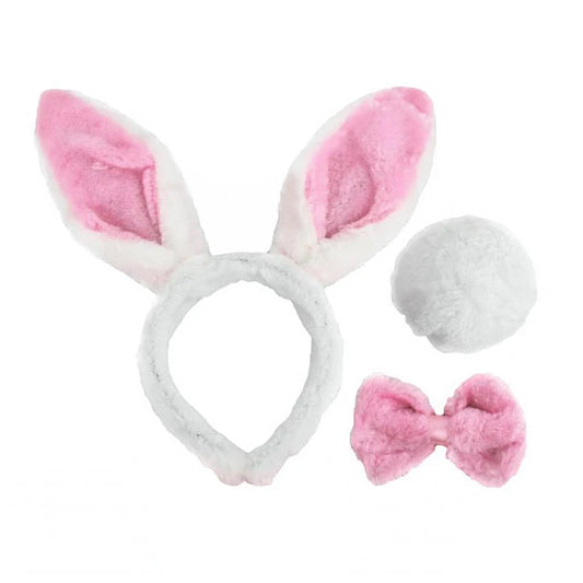 Set Conejito Rosado 3 Piezas X 1 Uni