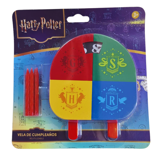 Vela Reutilizable Harry Potter
